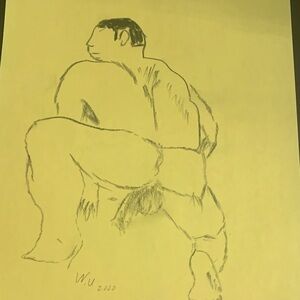 Crouching Bear by W.U (2020)